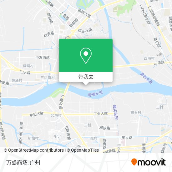 万盛商场地图
