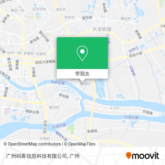 广州码客信息科技有限公司地图