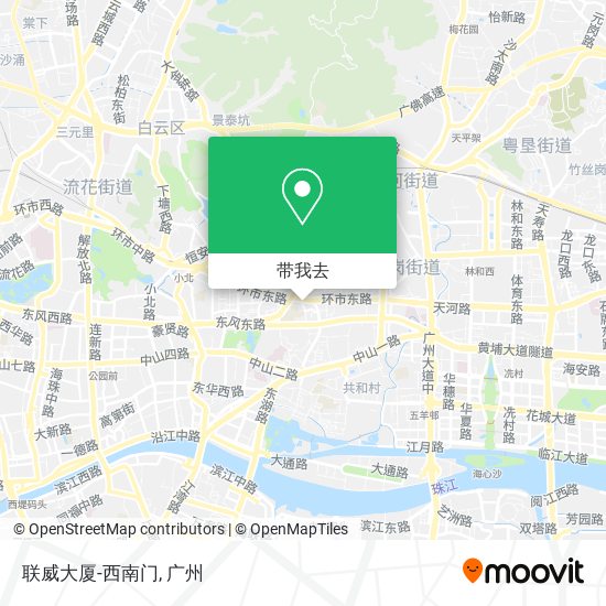 联威大厦-西南门地图
