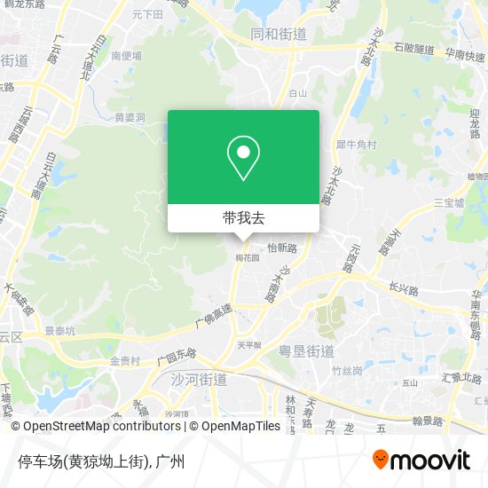 停车场(黄猄坳上街)地图