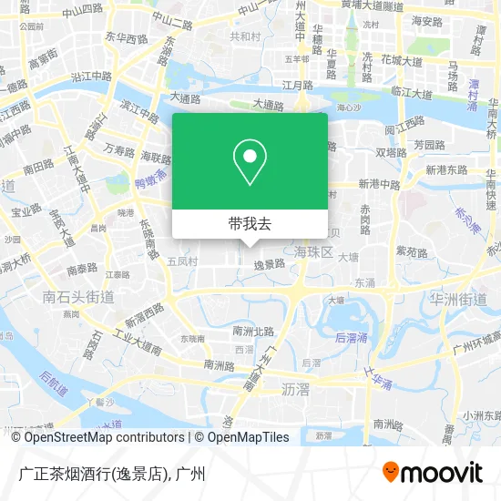 广正茶烟酒行(逸景店)地图