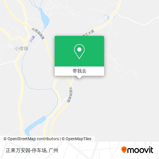 正果万安园-停车场地图