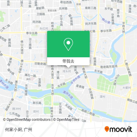 何家小厨地图