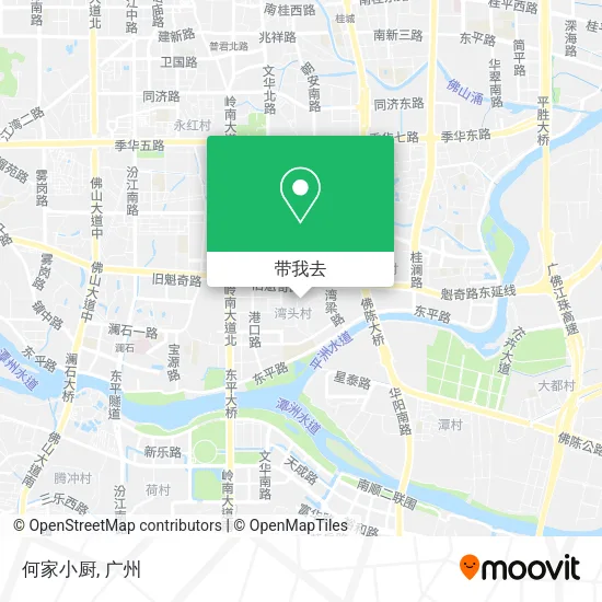 何家小厨地图