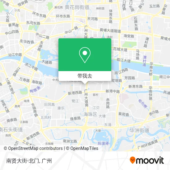 南贤大街-北门地图