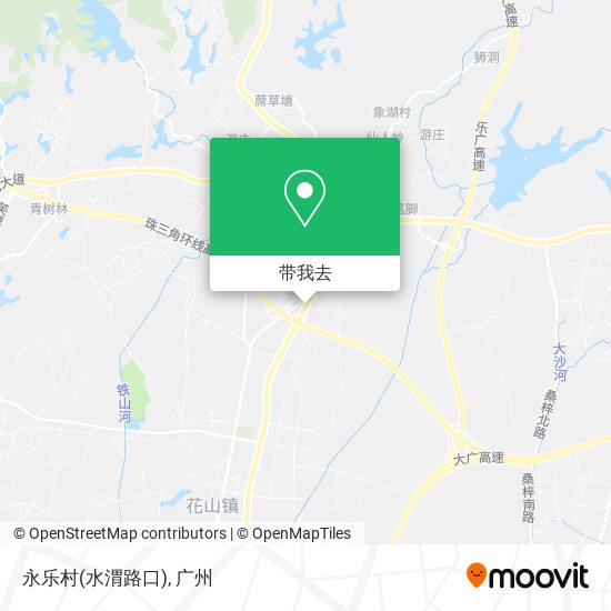 永乐村(水渭路口)地图