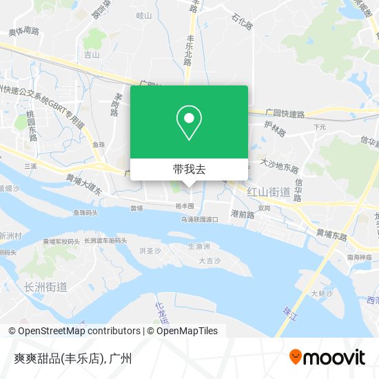 爽爽甜品(丰乐店)地图