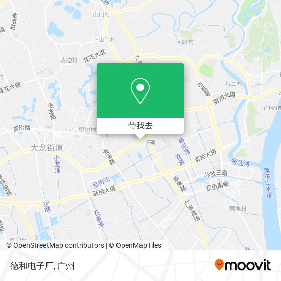 德和电子厂地图