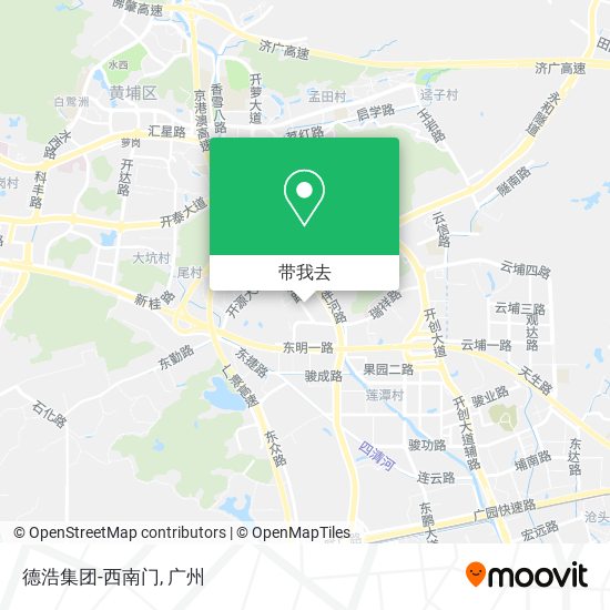 德浩集团-西南门地图