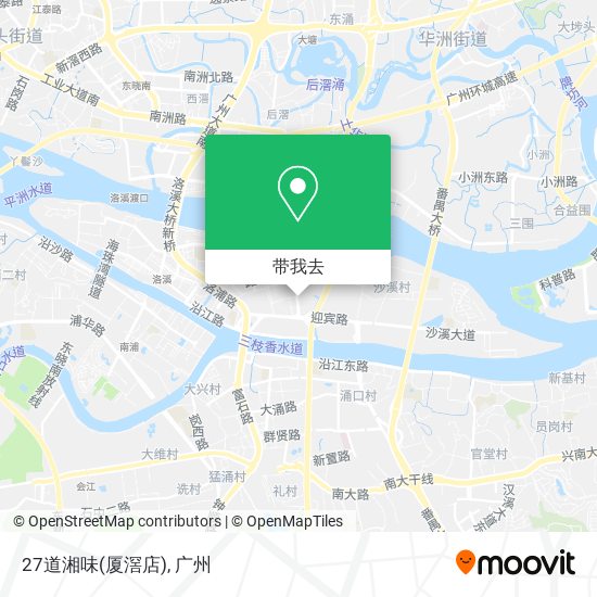 27道湘味(厦滘店)地图