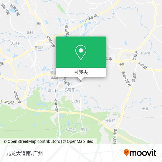 九龙大道南地图