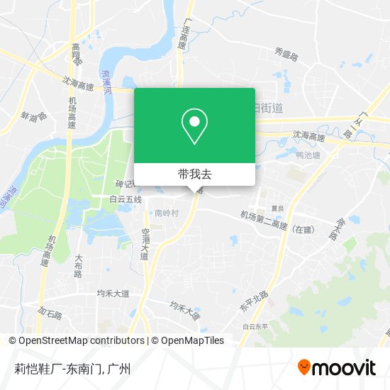 莉恺鞋厂-东南门地图