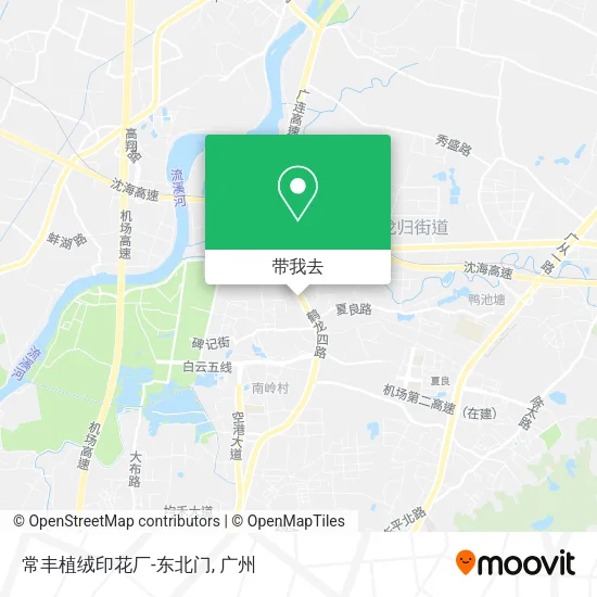 常丰植绒印花厂-东北门地图