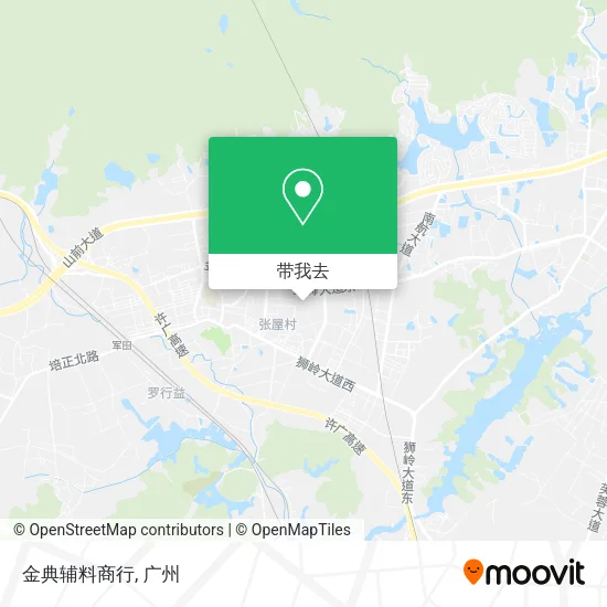 金典辅料商行地图