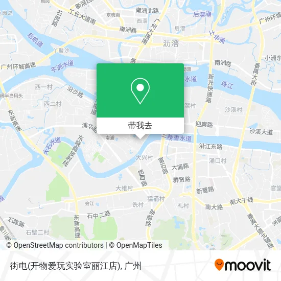 街电(开物爱玩实验室丽江店)地图