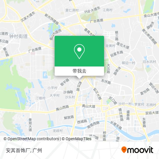 安其首饰厂地图