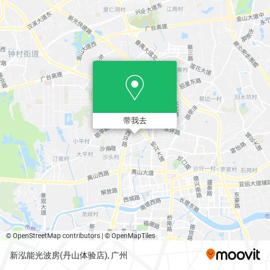 新泓能光波房(丹山体验店)地图