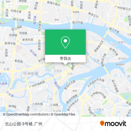 北山公园-3号楼地图