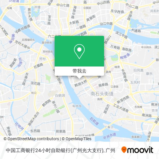中国工商银行24小时自助银行(广州光大支行)地图