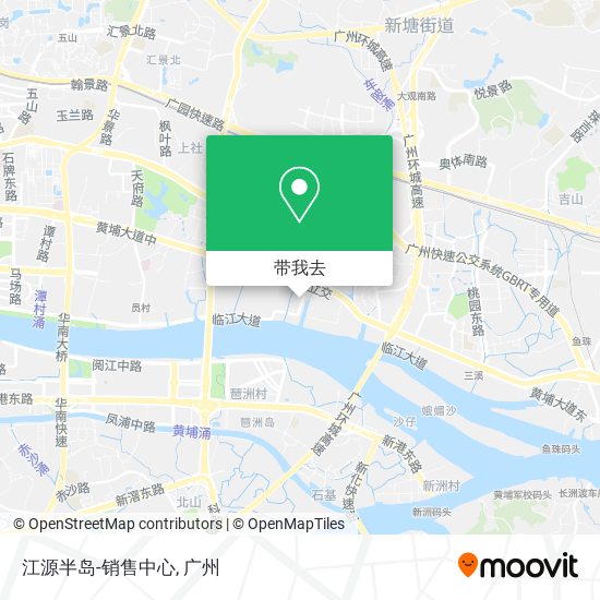 江源半岛-销售中心地图