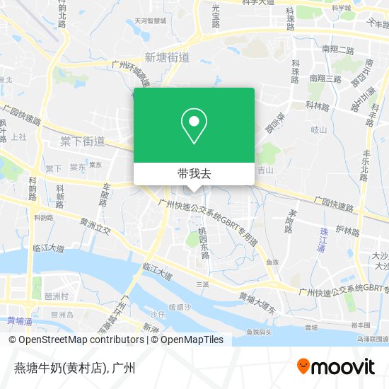 燕塘牛奶(黄村店)地图