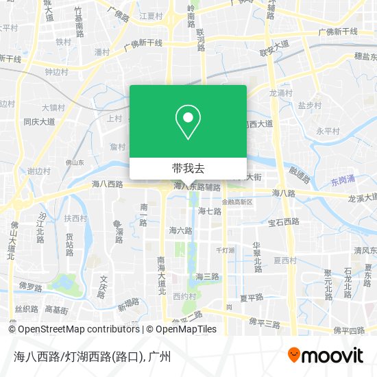 海八西路/灯湖西路(路口)地图