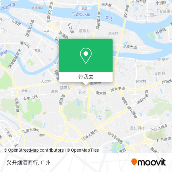 兴升烟酒商行地图