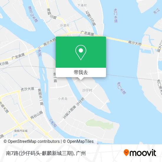 南7路(沙仔码头-麒麟新城三期)地图