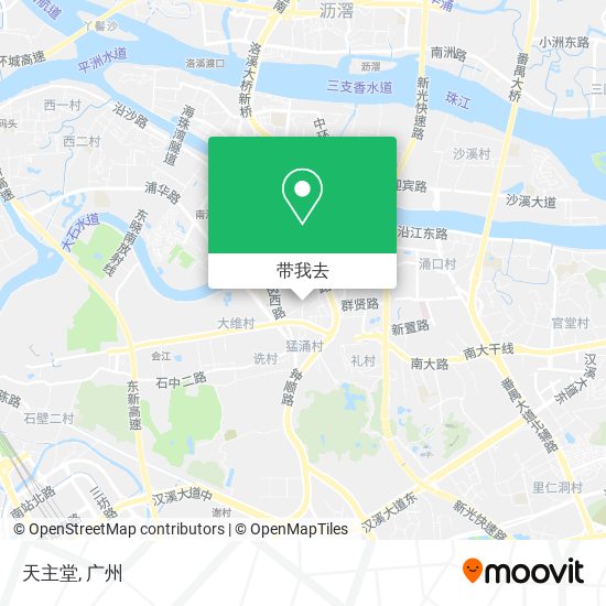 天主堂地图