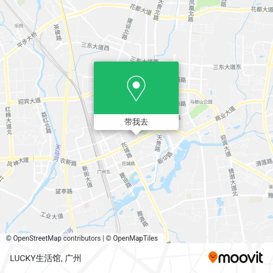 LUCKY生活馆地图