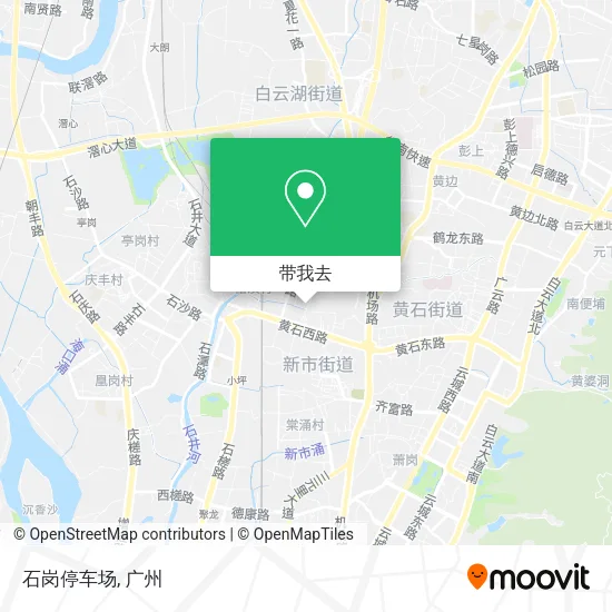 石岗停车场地图