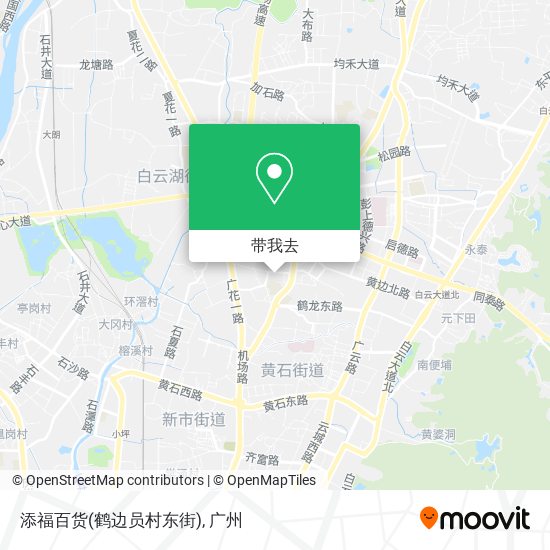 添福百货(鹤边员村东街)地图