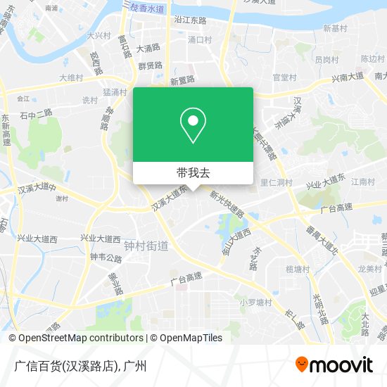 广信百货(汉溪路店)地图