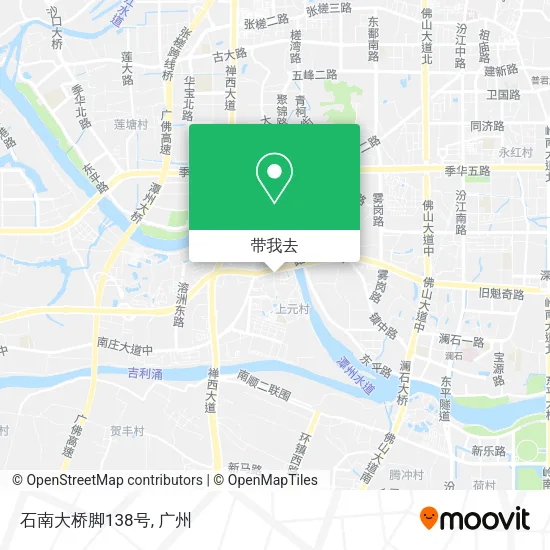 石南大桥脚138号地图