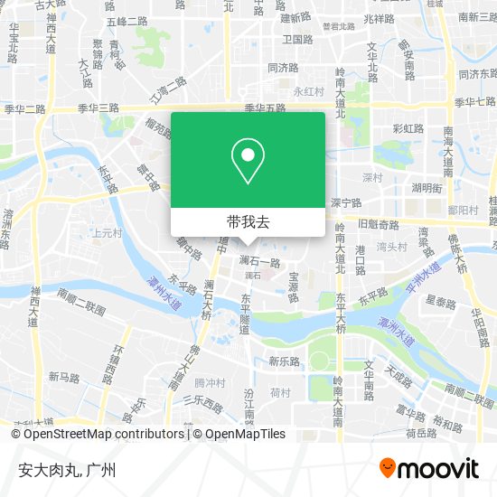 安大肉丸地图