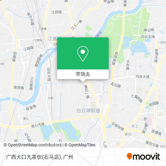 广西大口九茶饮(石马店)地图