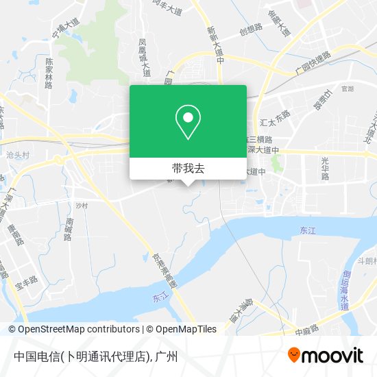 中国电信(卜明通讯代理店)地图