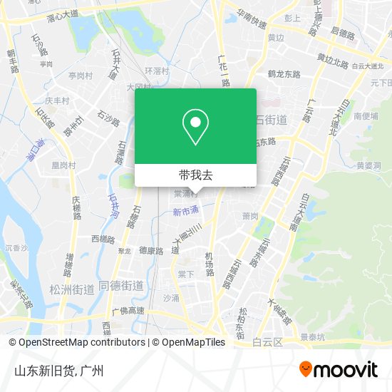 山东新旧货地图