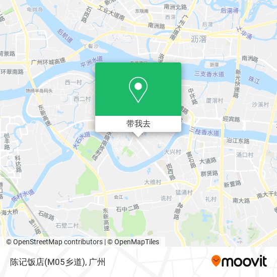 陈记饭店(M05乡道)地图
