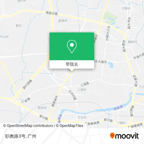 职教路3号地图