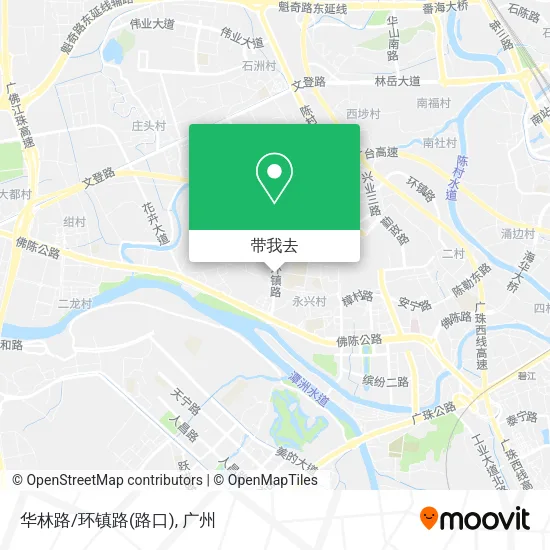华林路/环镇路(路口)地图