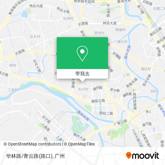 华林路/青云路(路口)地图