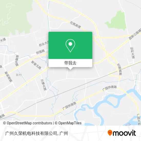 广州久荣机电科技有限公司地图