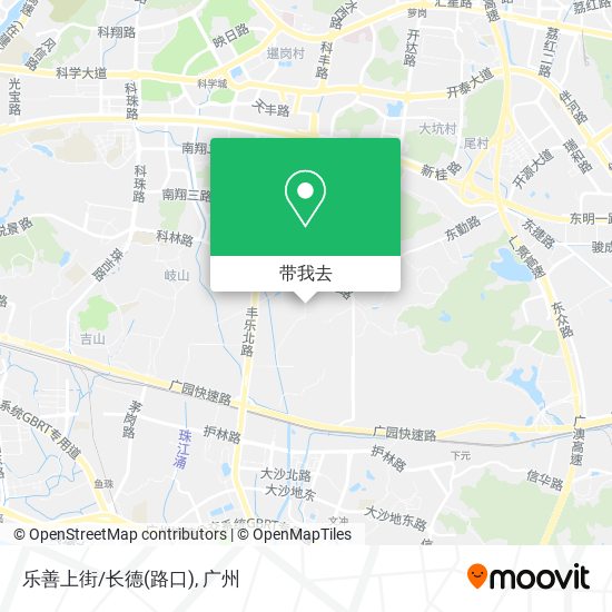 乐善上街/长德(路口)地图