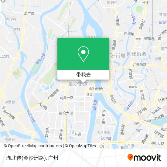 湖北佬(金沙洲路)地图