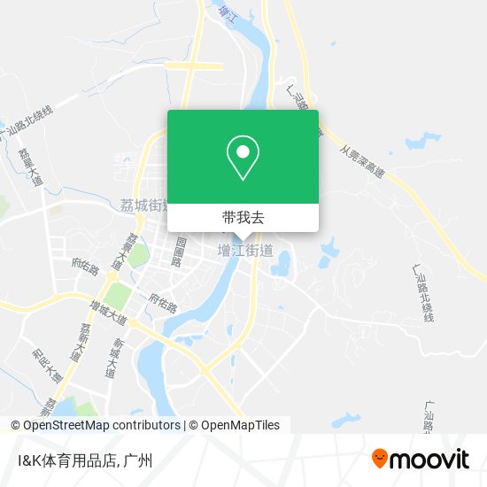I&K体育用品店地图