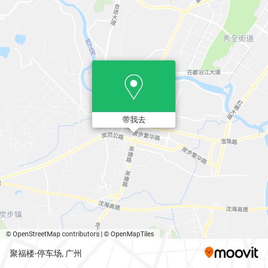 聚福楼-停车场地图