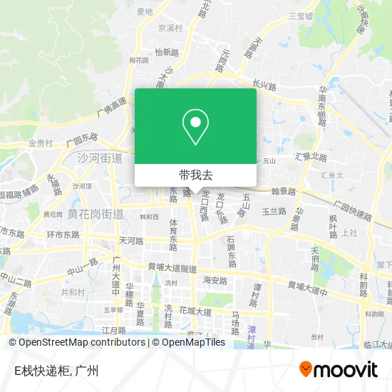 E栈快递柜地图