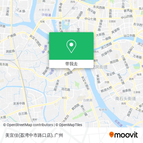 美宜佳(荔湾中市路口店)地图