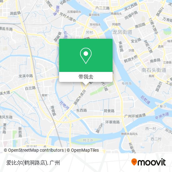 爱比尔(鹤洞路店)地图